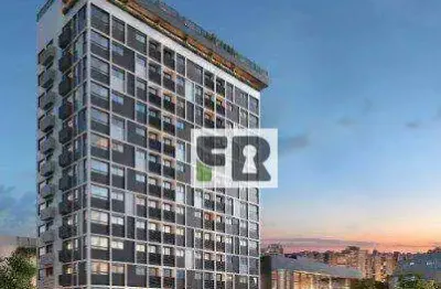 Apartamento com 1 dormitório à venda, 29 m²- boa vista - porto alegre/rs