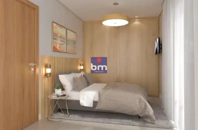 Apartamento à venda em Praia Grande, Guilhermina, com 1 quarto, com 40.61 m²