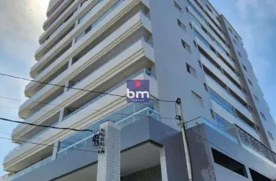 Apartamento à venda em praia grande, guilhermina, com 1 suíte, com 70 m²