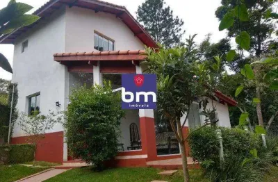Casa à venda em cotia, chácara represinha, com 3 quartos, com 150 m²