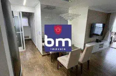 Apartamento à venda em são paulo, parque reboucas, com 3 quartos, com 76 m²