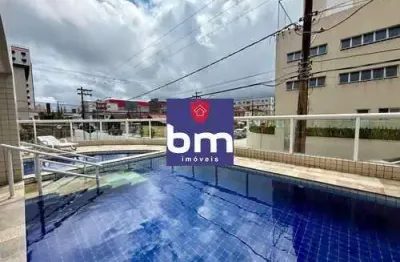Apartamento à venda em praia grande, tupi, com 2 quartos, com 64 m²