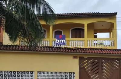 Sobrado à venda em itanhaém, vila são paulo, com 4 quartos, com 150 m²