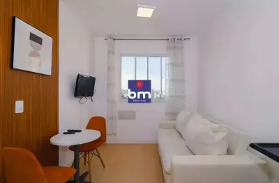 Apartamento para alugar em são paulo, vila nova das belezas, com 1 suíte, com 24 m²