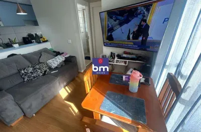 Apartamento à venda em são paulo, parque reboucas, com 2 quartos, com 43 m²