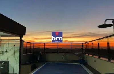 Cobertura à venda em taboão da serra, jardim maria rosa, com 3 quartos, com 150 m², laranjeiras