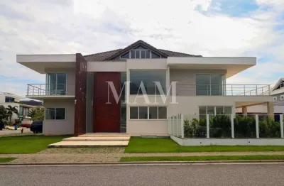 Casa moderna á venda no condomínio alphaville na barra da tijuca