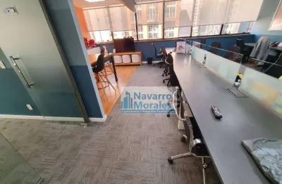 Andar corporativo para alugar, 300 m² por r$ 50.000,00/mês - vila olímpia - são paulo/sp