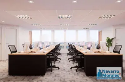 Andar corporativo para alugar, 200 m² por r$ 30.390,00/mês - itaim bibi - são paulo/sp