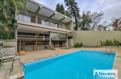 Casa com 5 dormitórios à venda, 900 m² por r$ 6.000.000,00 - paineiras do morumbi - são paulo/sp