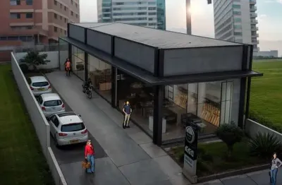 Prédio comercial com 3 lojas para vender no parque una