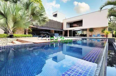 Casa com 4 suítes à venda, 870 m² - haras guancan, granja viana.