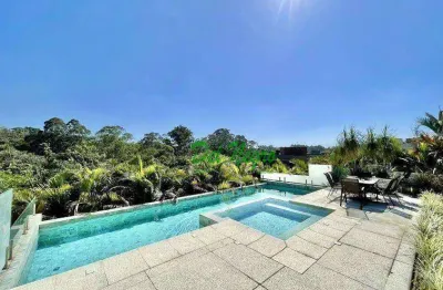 Casa com 6 suítes, 610 m² - venda ou aluguel - vintage, granja viana.