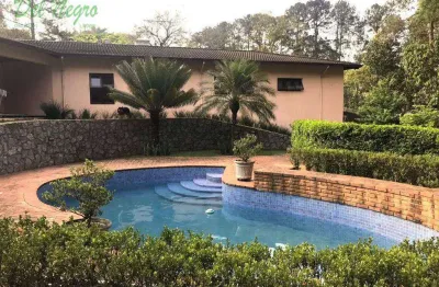 Casa com 3 dormitórios à venda e para locação, 505 m² - jardim mediterrâneo, granja viana.