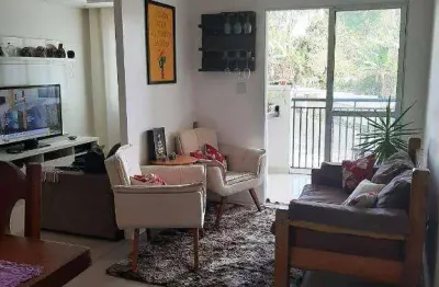 Apartamento com 2 dormitórios à venda, 69 m² - residencial costa do sol, cotia.