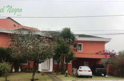 Casa com 5 dormitórios à venda, 600 m² - parque das artes, granja viana.
