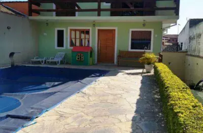 Casa com 4 dormitórios à venda, 300 m² - granja cristiana, vargem grande paulista.