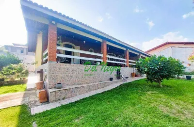 Casa com 3 dormitórios à venda, 110 m² - granja cristiana, vargem grande paulista