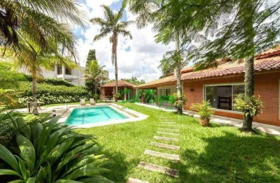 Casa com 5 dormitórios à venda, 470 m² - palos verdes, granja viana.