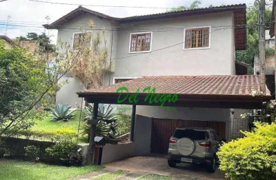 Casa com 4 dormitórios à venda, 172 m² - terras do madeira, granja viana