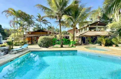 Casa com 3 dormitórios à venda, 350 m² - chácara do vale do rio cotia, granja viana.