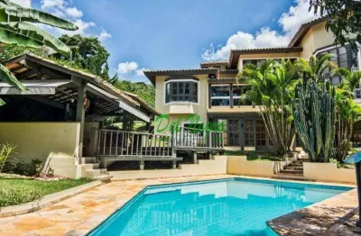 Casa com 3 suítes à venda, 550 m² - palos verdes, granja viana.