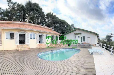 Casa com 5 dormitórios à venda, 540 m² - petit village, granja viana.