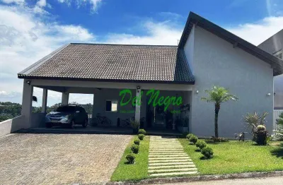 Casa com 3 suítes à venda, 390 m² - reserva santa maria, jandira.