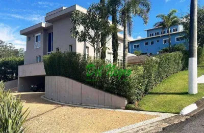 Casa com 4 dormitórios à venda, 420 m² - parque das artes, granja viana.