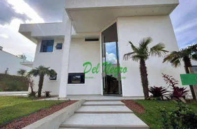 Casa com 3 suítes à venda, 391 m²- reserva santa maria, jandira.