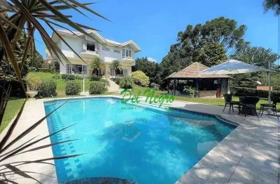 Casa com 4 suítes à venda, 752 m² - palos verdes, granja viana.