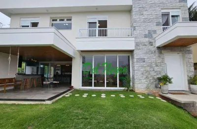 Casa com 4 dormitórios à venda, 281 m² - parque das artes, granja viana.