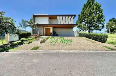 Casa com 4 suítes, 345 m² - venda  ou aluguel - alphaville granja viana.