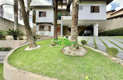 Casa com 5 dormitórios à venda, 725 m² - granja viana ii, gleba i e ii.