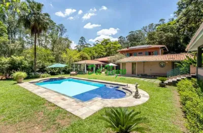 Casa com 6 dormitórios à venda, 821 m²- palos verdes, granja viana.