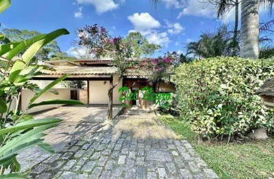 Casa com 5 dormitórios à venda, 321 m² - aldeia da fazendinha, granja viana.
