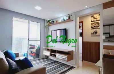 Apartamento com 3 dormitórios à venda, 60 m² - residencial da granja, granja viana.