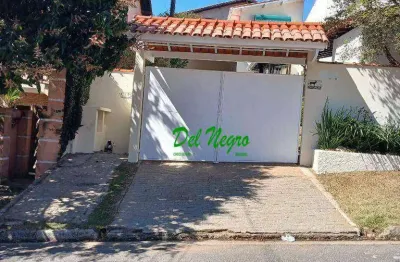Casa com 3 dormitórios para alugar, 210 m² - jardim da glória, granja viana.