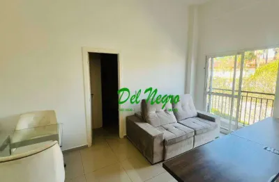 Apartamento com 1 dormitório, 38 m² - venda ou aluguel,  address granja viana.