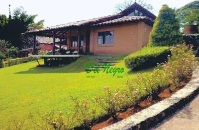 Casa com 2 dormitórios à venda, 184 m² - paisagem renoir ii e iii, granja viana.
