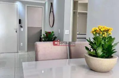 Apartamento com 3 dormitórios para alugar, 110 m² por r$ 3.550,00/mês - jardim roseira de cima - jaguariúna/sp