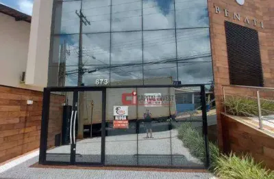 Salão para alugar, 80 m² por r$ 5.520,00/mês - jardim haruji - jaguariúna/sp