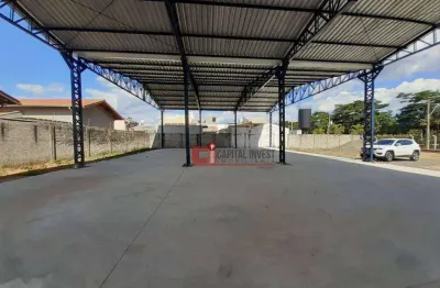 Barracão para alugar, 550 m² por r$ 13.300,00/mês - vargeão - jaguariúna/sp