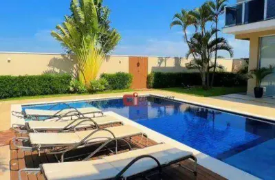Casa com 4 dormitórios para alugar, 419 m² por r$ 16.000,00/mês - tamboré - jaguariúna/sp