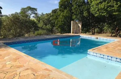 Chácara com 3 dormitórios para alugar, 44000 m² por r$ 10.350,01/mês - colméia - jaguariúna/sp