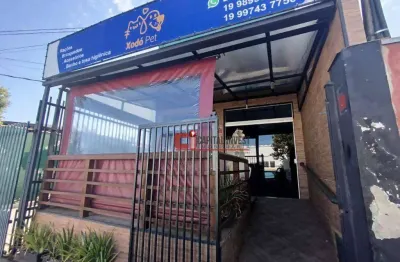 Salão para alugar, 75 m² por r$ 2.480,00/mês - vila sete de setembro - jaguariúna/sp