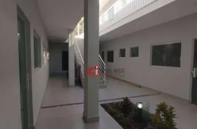 Kitnet com 1 dormitório para alugar, 35 m² por r$ 1.450,00/mês - jardim botânico - jaguariúna/sp