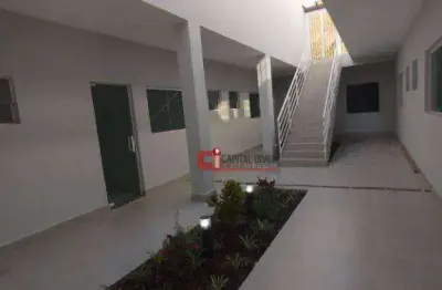Kitnet com 1 dormitório para alugar, 35 m² por r$ 1.450,00/mês - jardim botânico - jaguariúna/sp