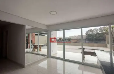 Apartamento com 3 dormitórios para alugar, 92 m² por r$ 4.595,00/mês - chácara panorama - jaguariúna/sp