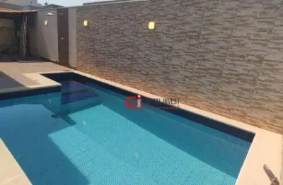 Casa com 3 dormitórios para alugar, 183 m² por r$ 6.234/mês - vila guedes - jaguariúna/sp